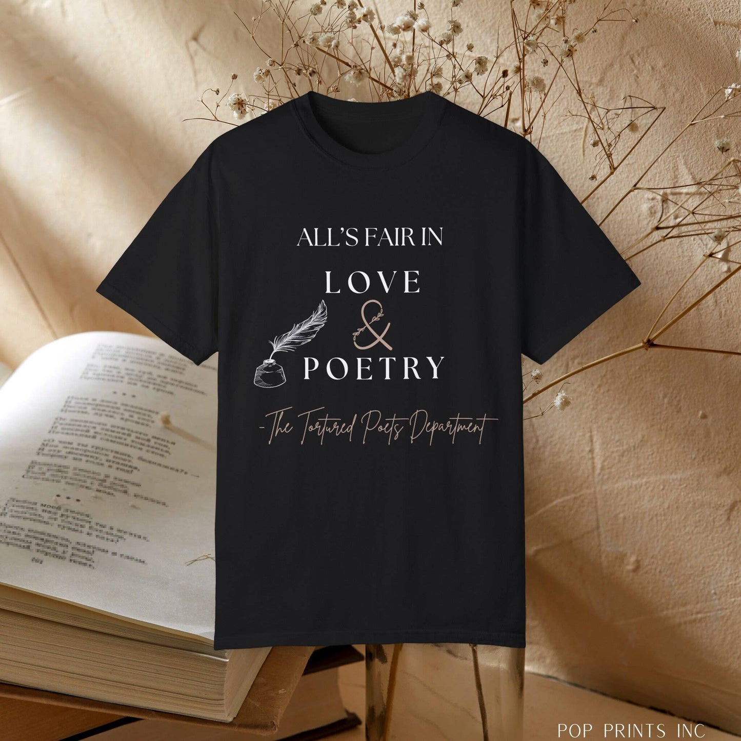 Swiftie Poetry All's Fair Tortured Poets Tee