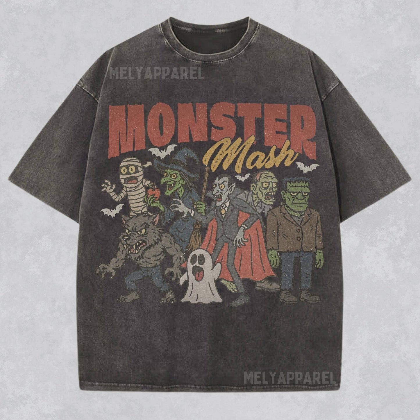 Monsters Shirt Retro Halloween Tshirt Horror Movie Vampire