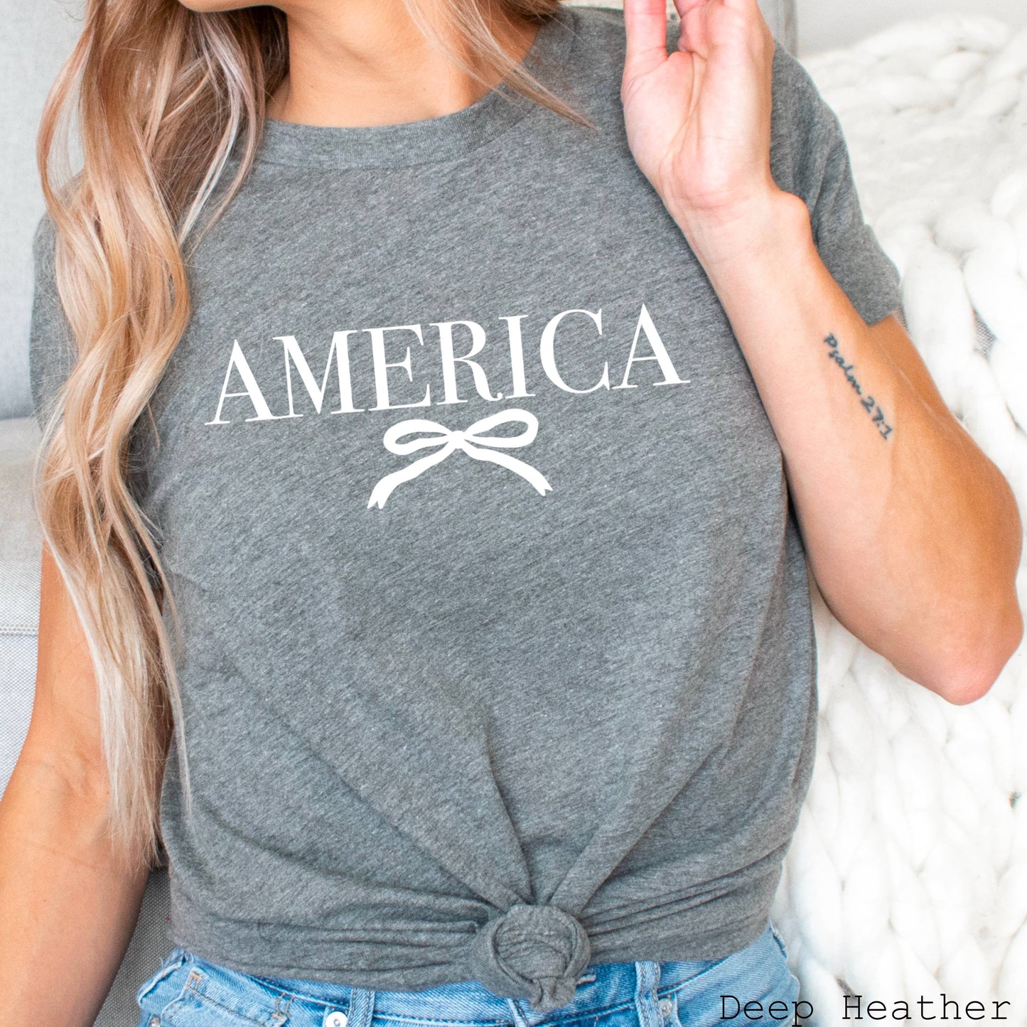 July 4th Graphic Tee | Coquette America | Bella Canvas
