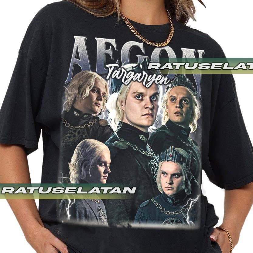 Limited Aegon Targaryen Vintage Shirt - Unisex Gift Tee