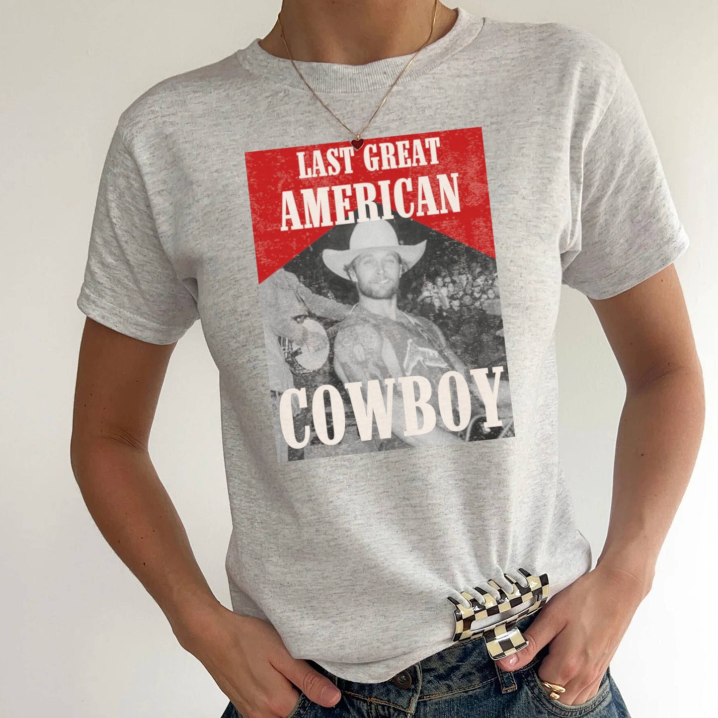 Zach Bryan Baby Tee - Last Great American Cowboy T-Shirt