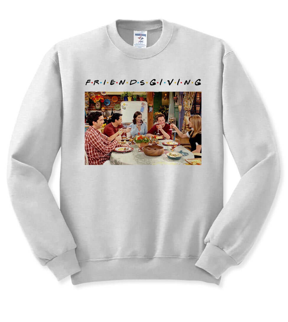 Friendsgiving Thanksgiving Sweater - Friends Fun Sweatshirt