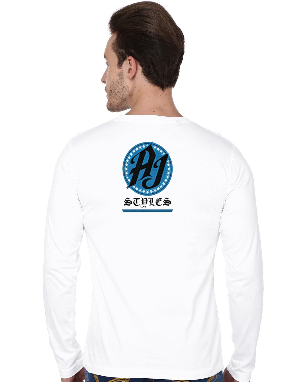 John Cena White Full Sleeve T-Shirt