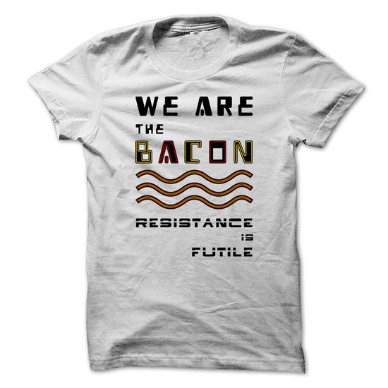 Bacon White T-Shirt