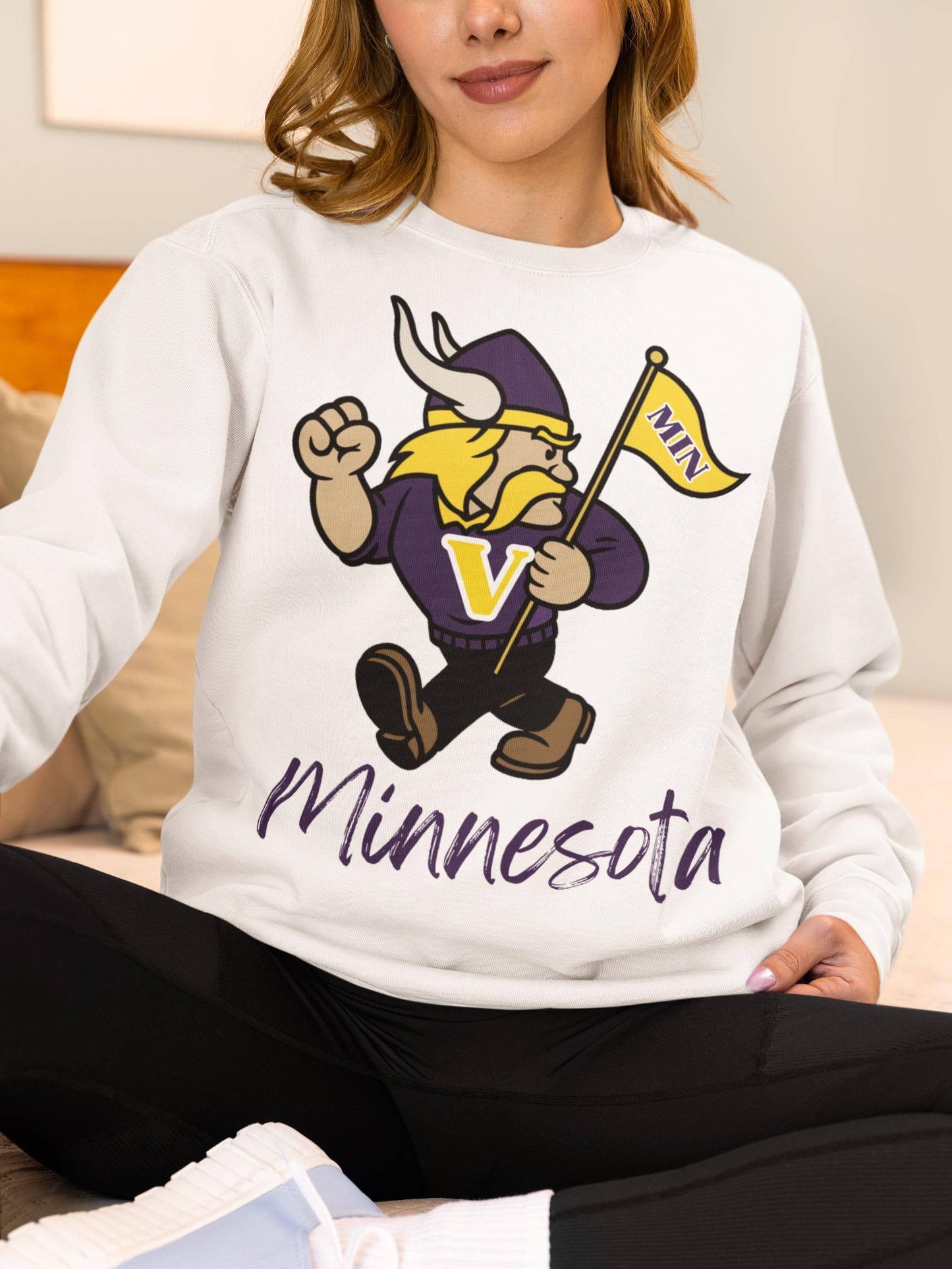 Vintage Minnesota Football Sweatshirt For Him or Her