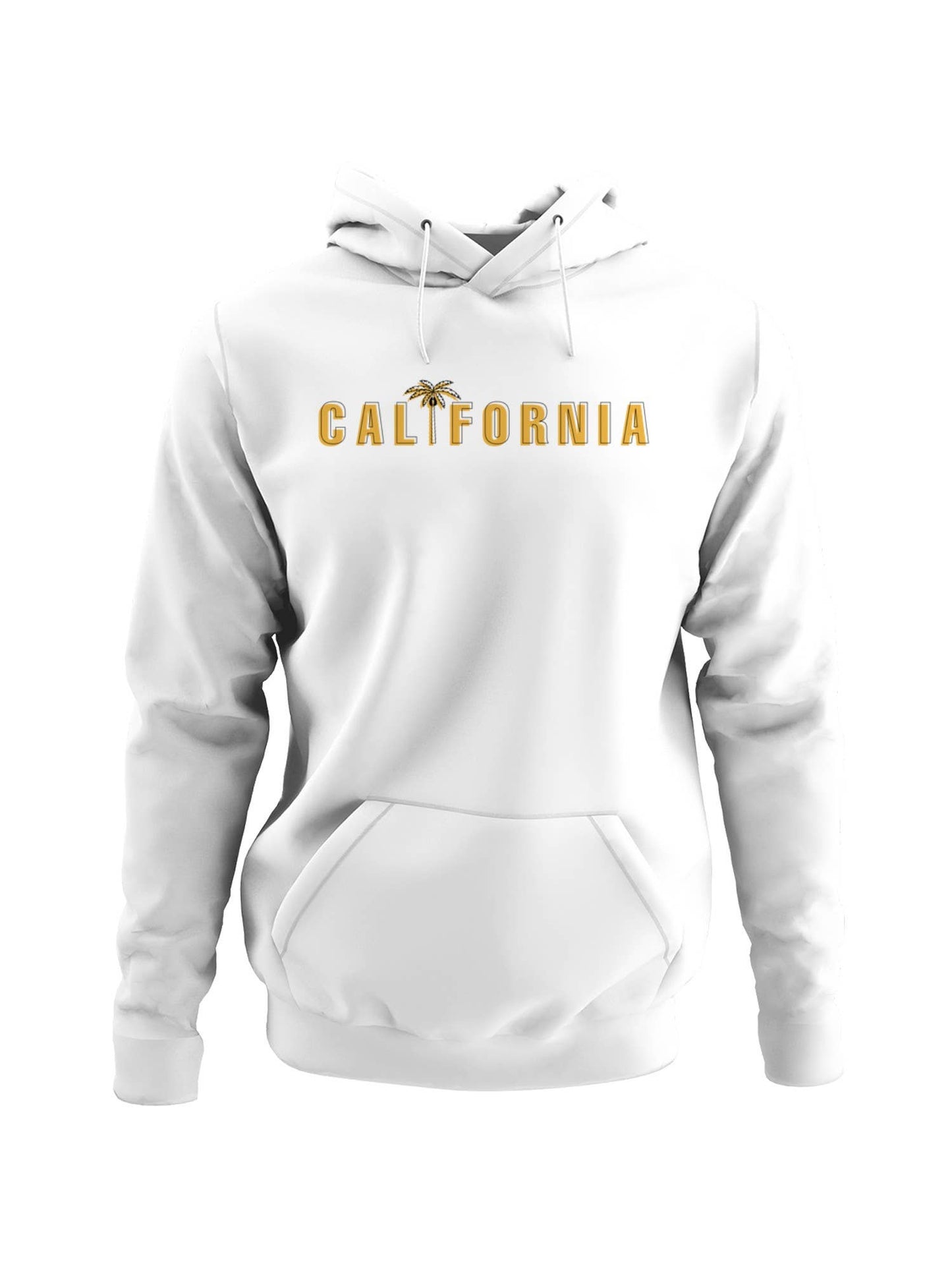 California Palm Print Men's Hoodie
