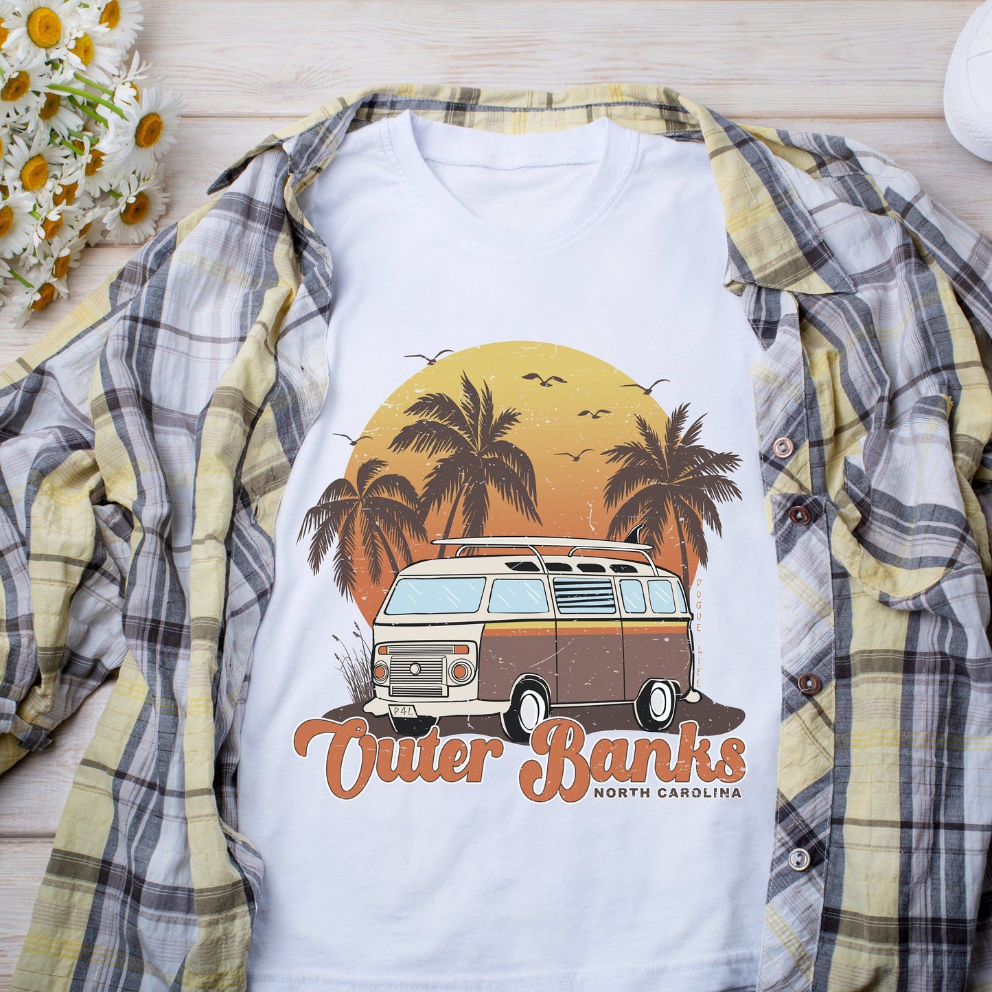 Vintage Beach Life T-Shirt - Outer Banks Show