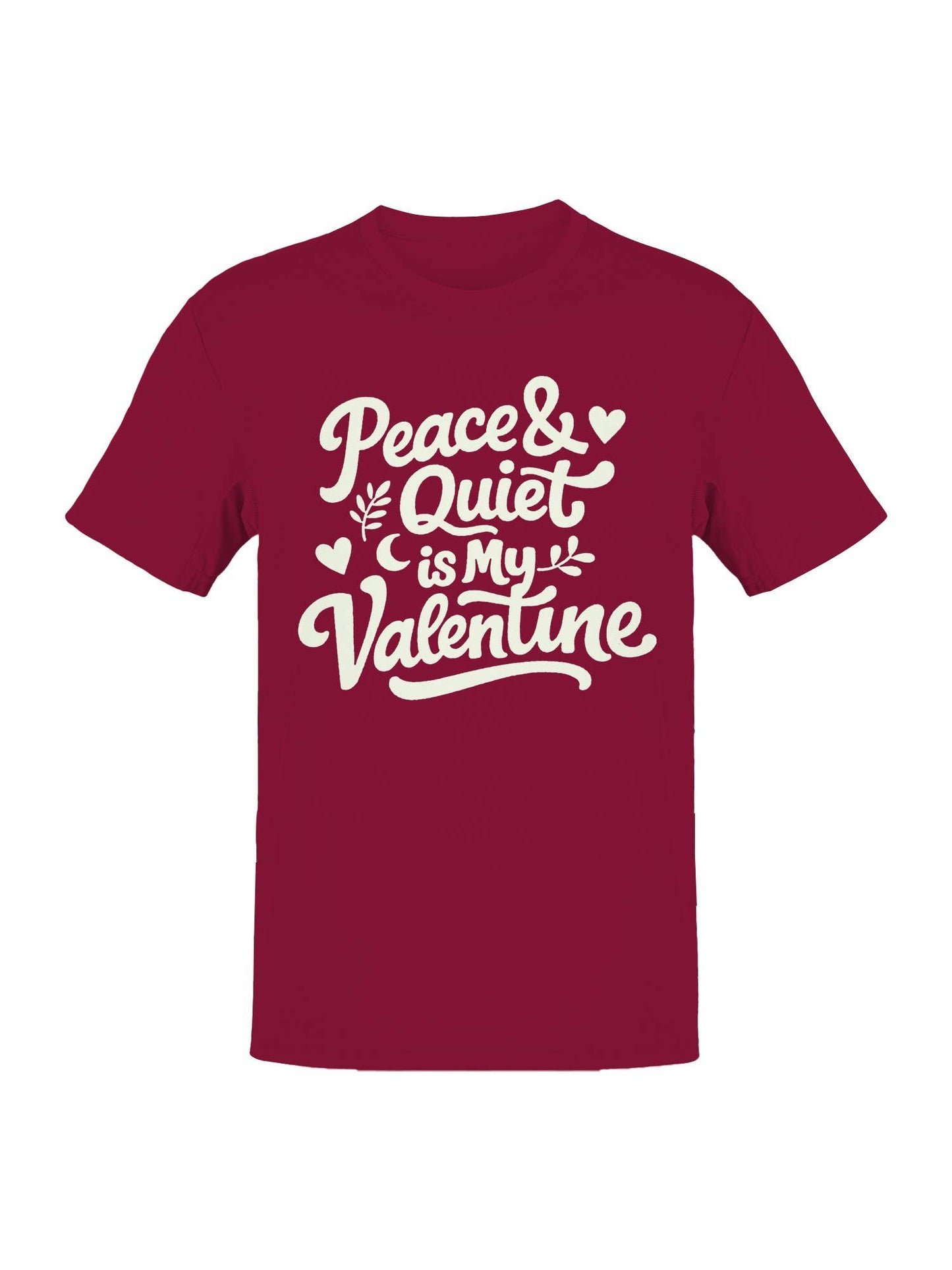 Peace & Quiet Valentine Art Men's T-Shirt