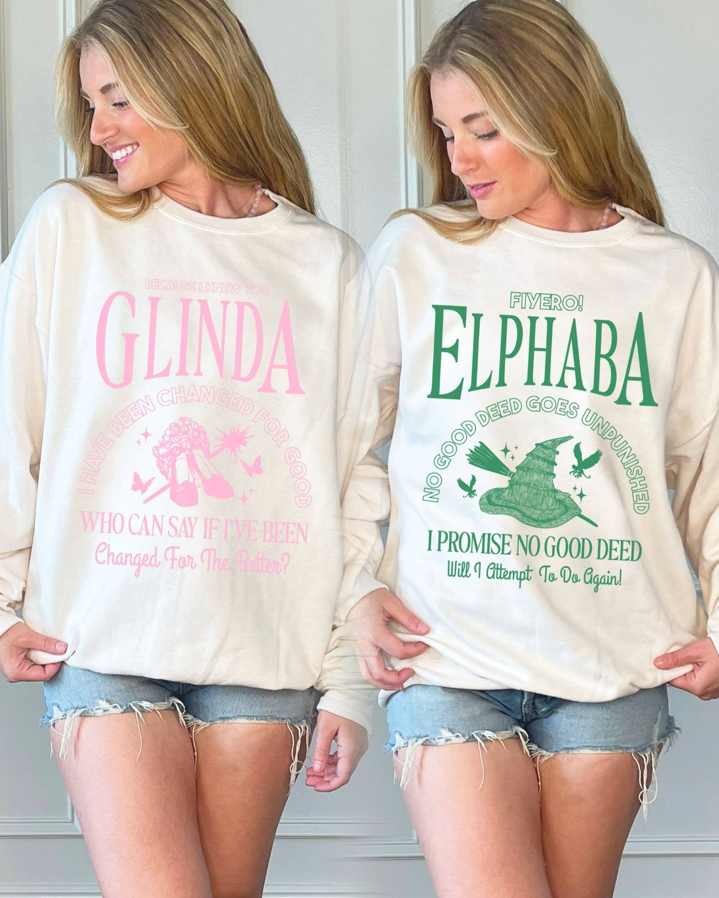 Elphaba or Glinda Youth & Adult Sweatshirt