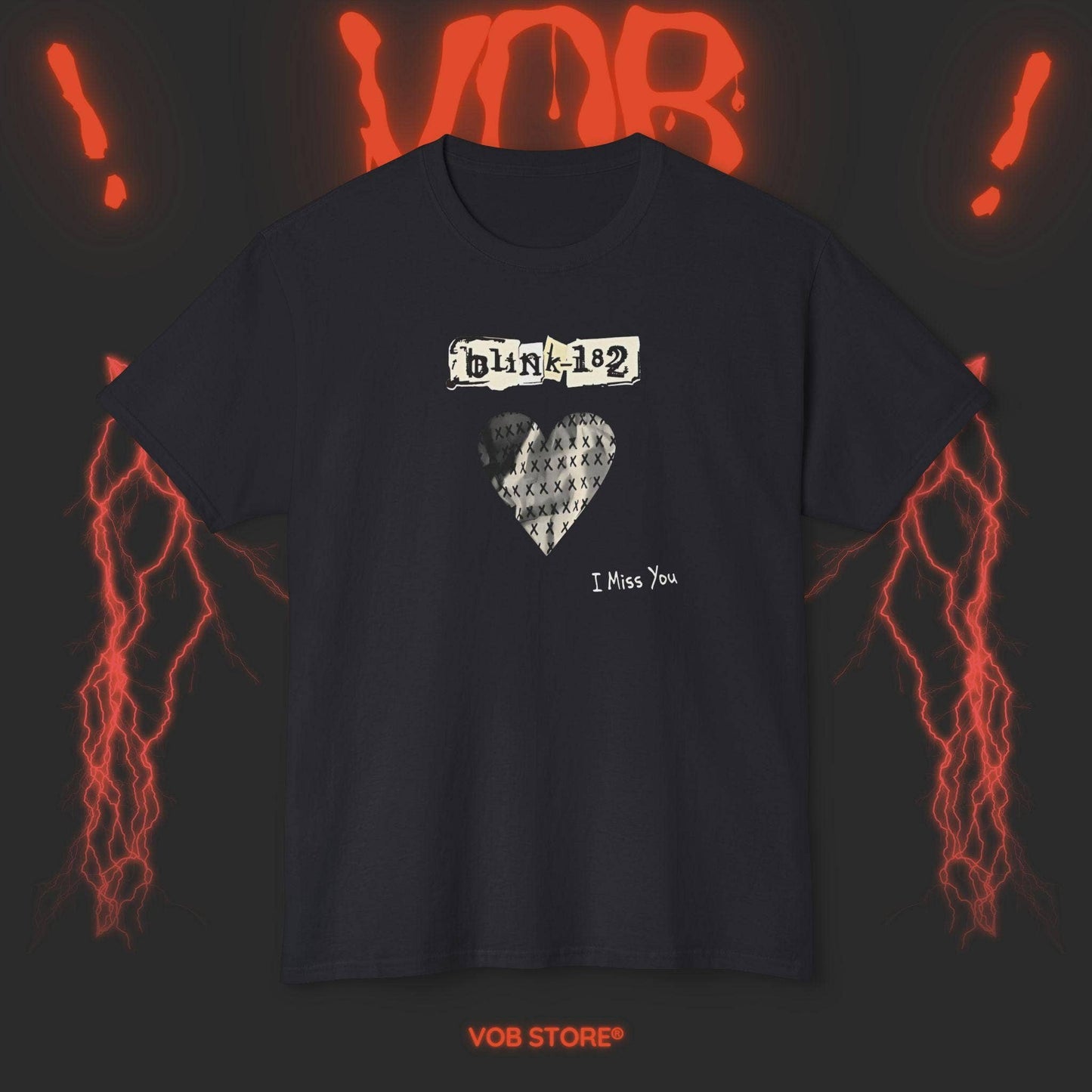Blink-182 I Miss You Graphic Band Tee Shirt