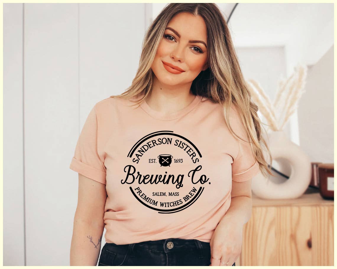 Sanderson Sisters Brewing Co - Hocus Pocus Halloween Shirt