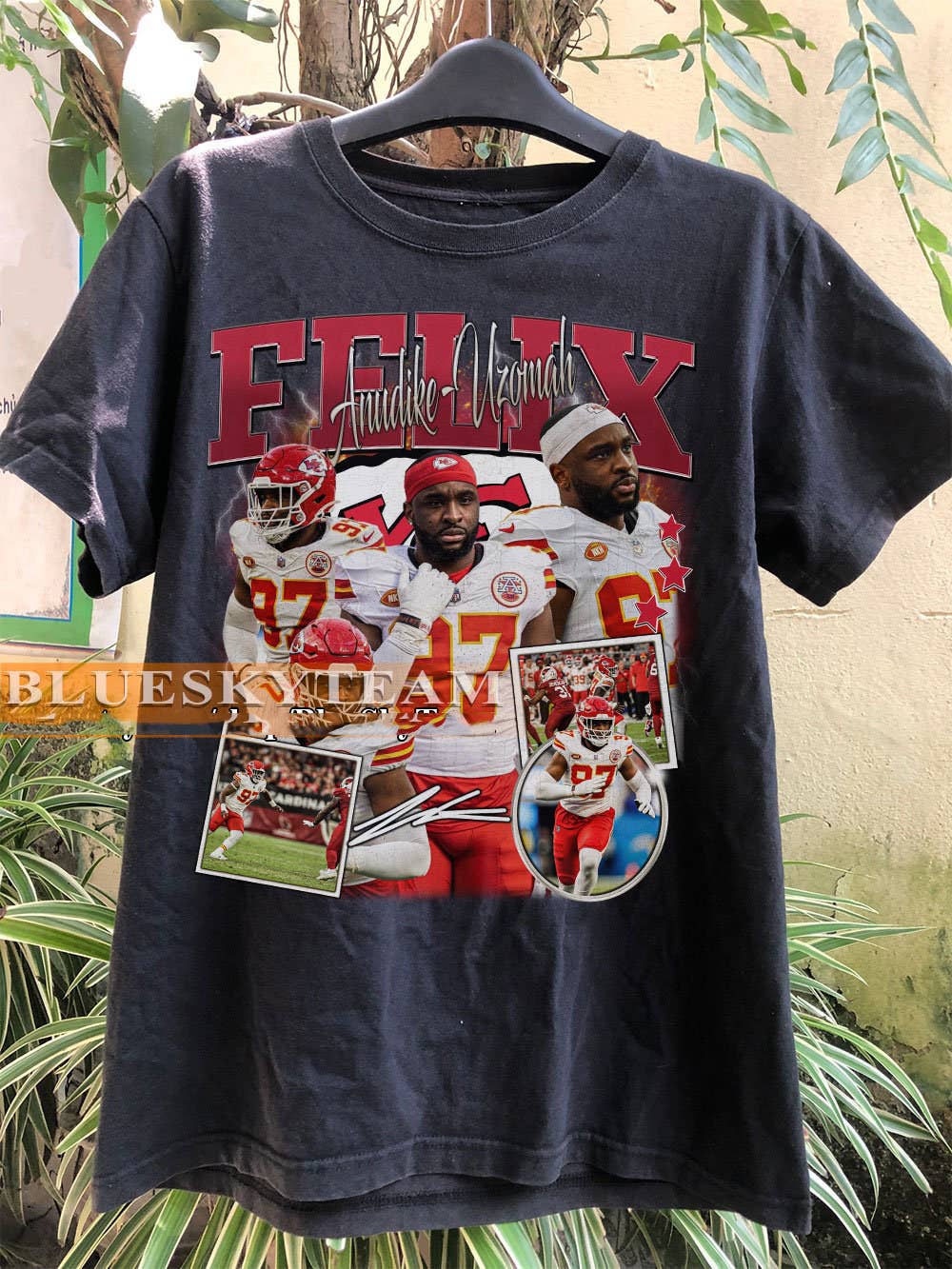 Felix Anudike-Uzomah 90s Vintage Bootleg Football T-Shirt