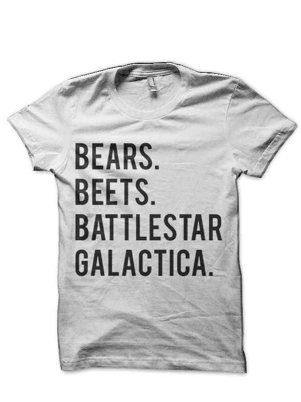Bears Beets Battlestar Galactica T-Shirt