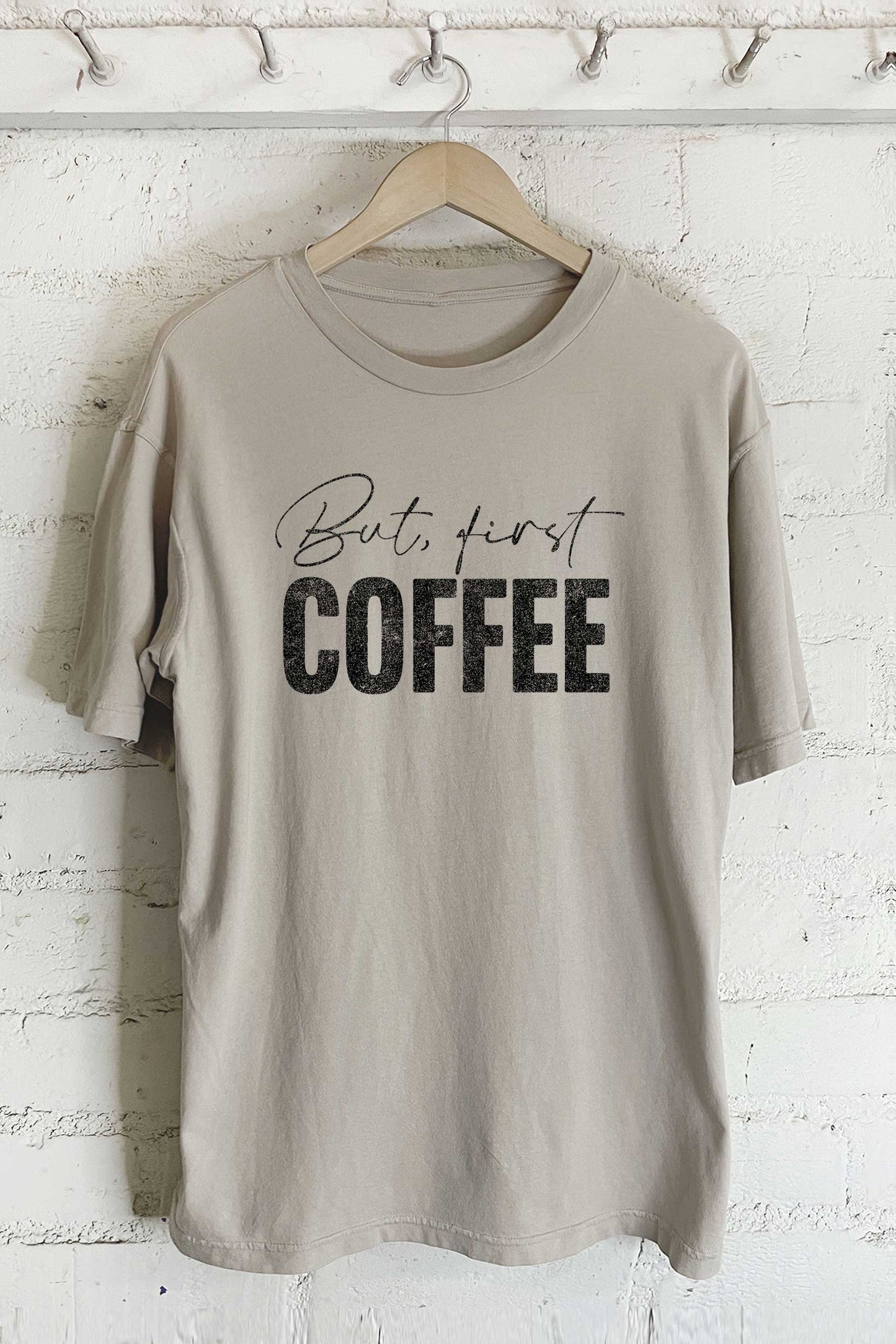 But First Coffee-Oversized Tee