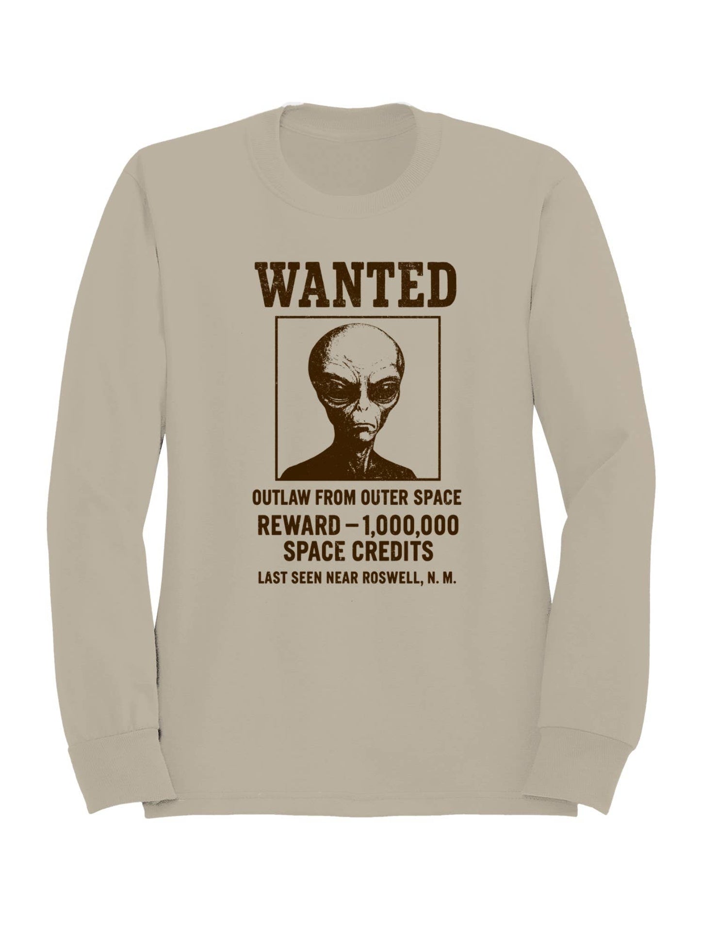 Wanted Alien: Outlaw from Space Women's Sweatshirt