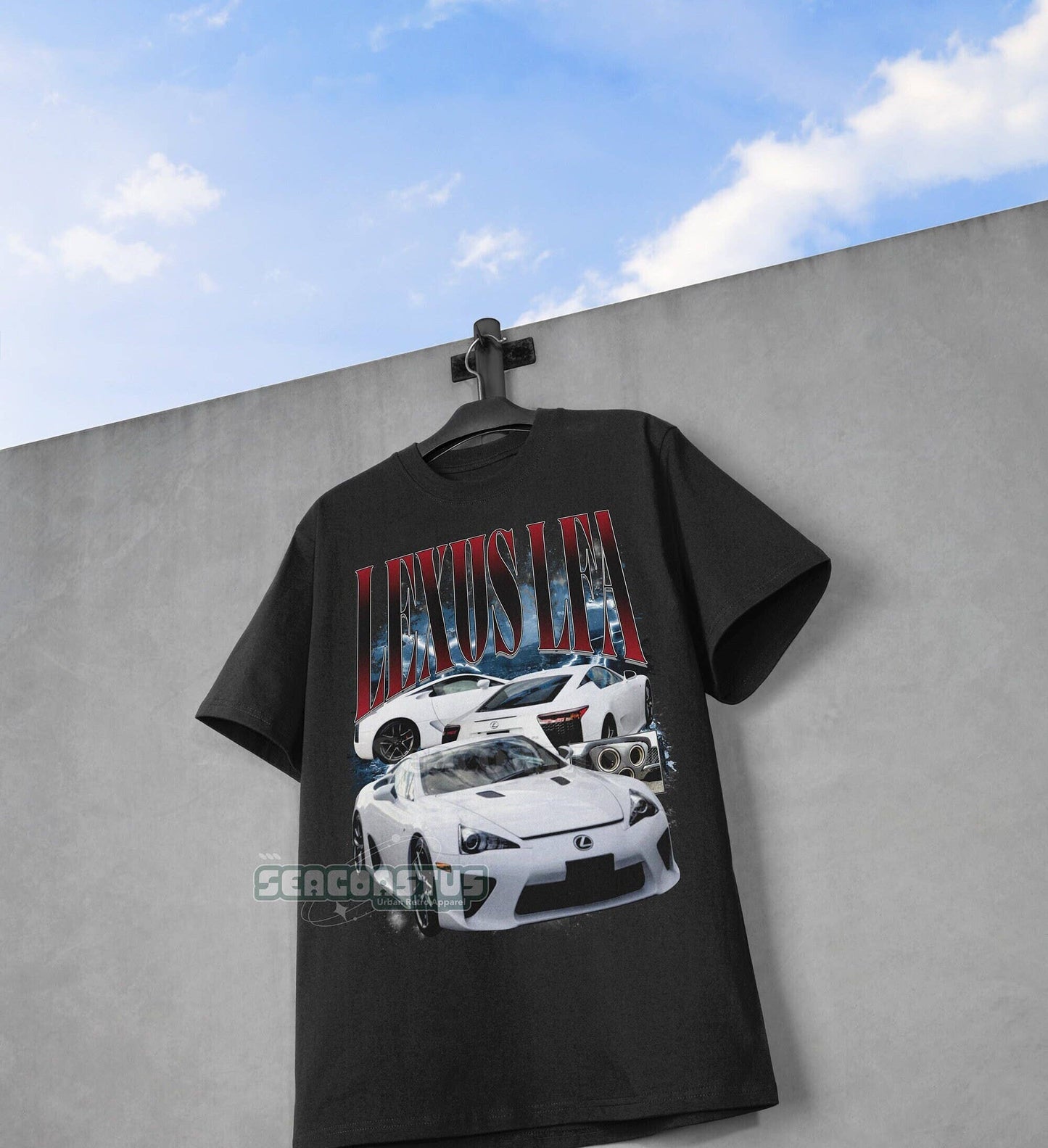 Lexus Lfa Vintage T-Shirt Retro 90's Jdm Graphic Tee