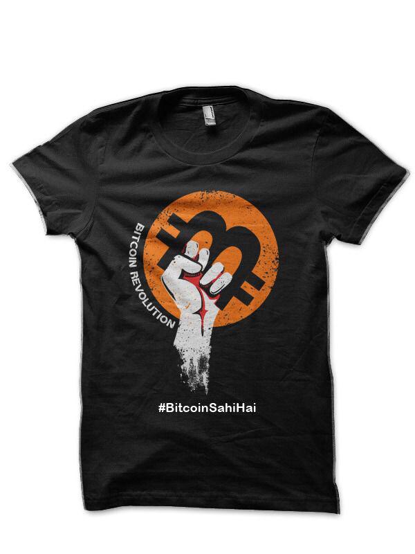 Bitcoin Sahi Hai Black T-Shirt