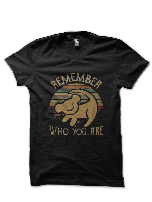 Remember Who You Are Half Sleeve T-Shirt