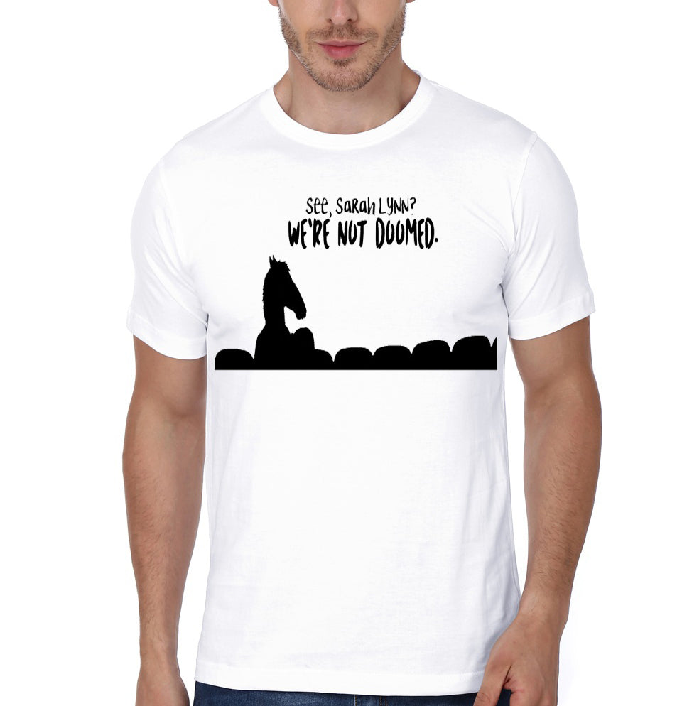 We’re Not Doomed. White T-Shirt
