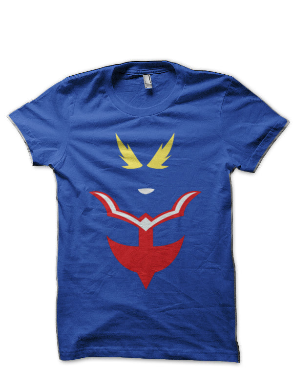 Boku No Hero Half Sleeve Royal Blue T-Shirt