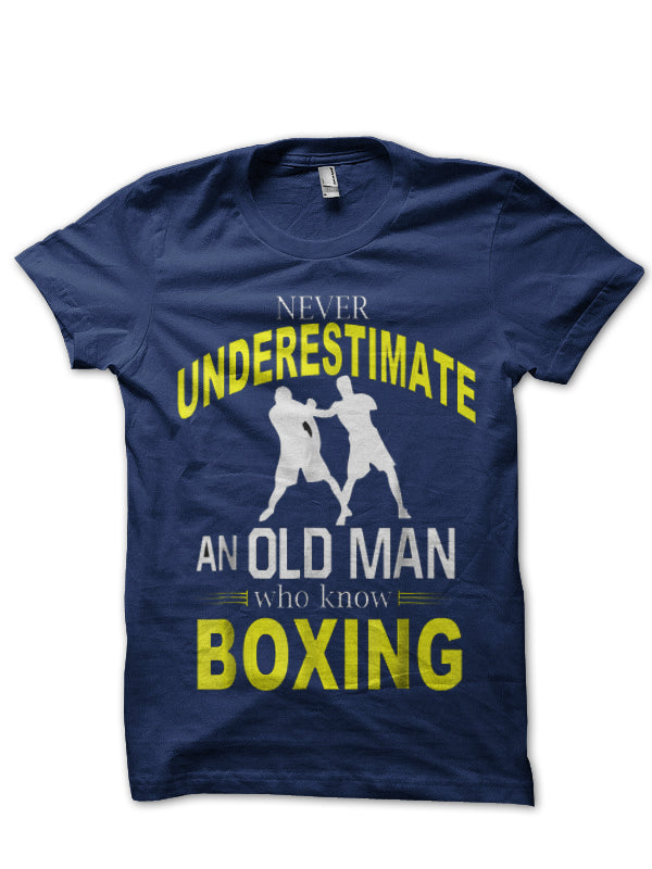 Never Underestimate An Old Man Who Know T-Shirt