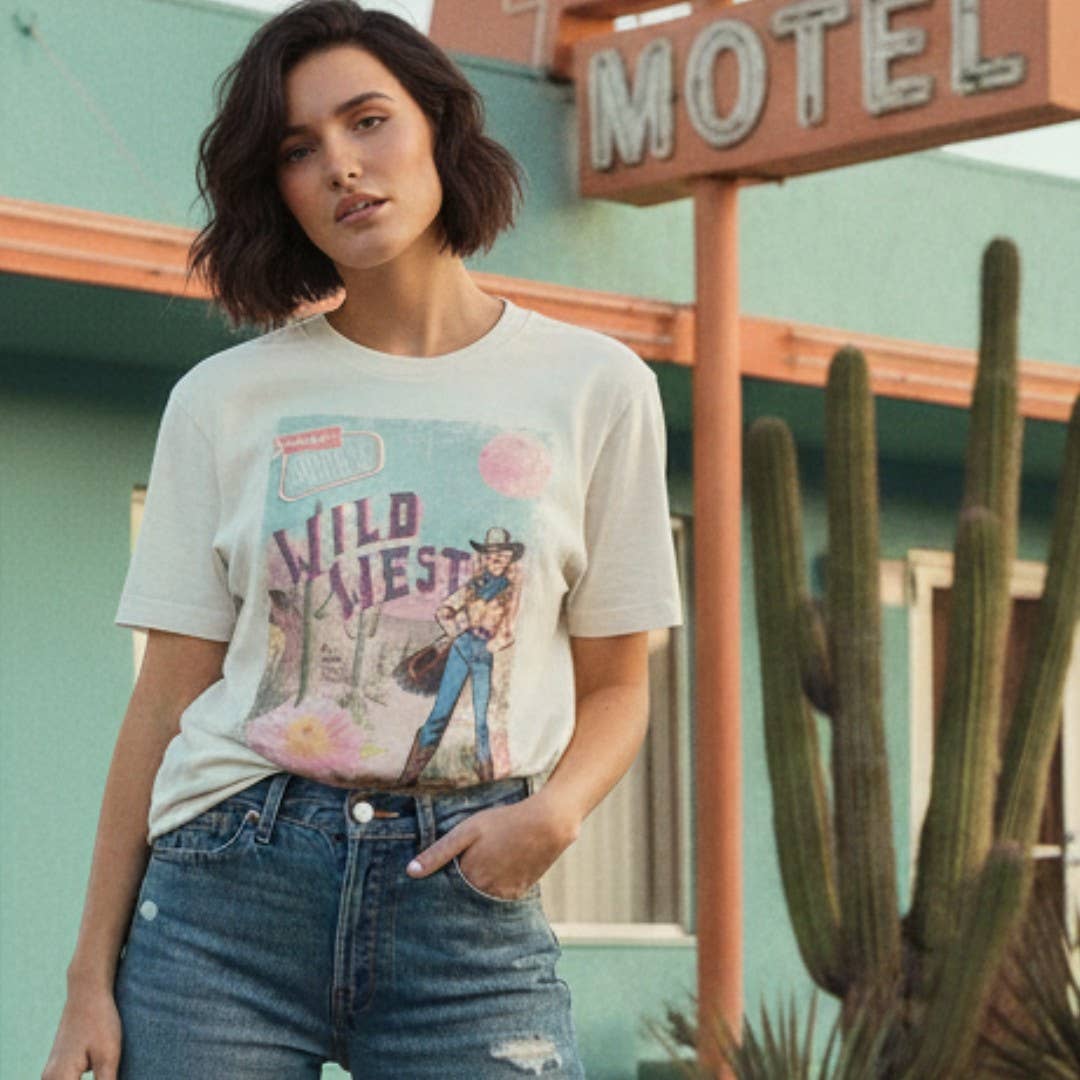 Ranch Glam Western Country Pop Art Wild West Graphic Tee
