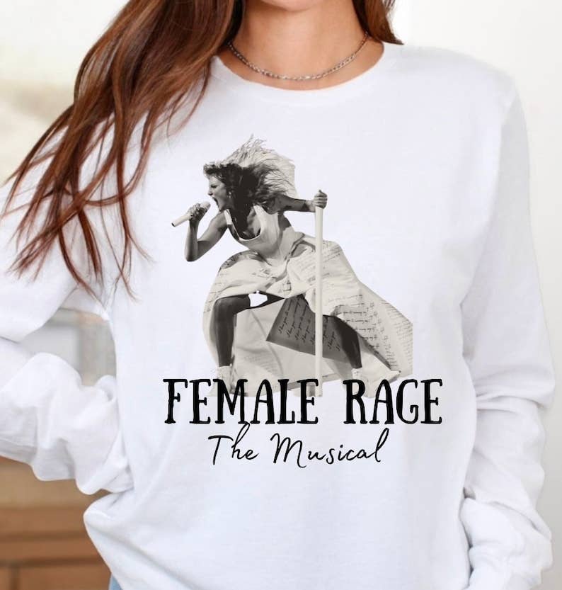 Female Rage the Musical T-Shirt | Taylor Swiftie Lyric Merch