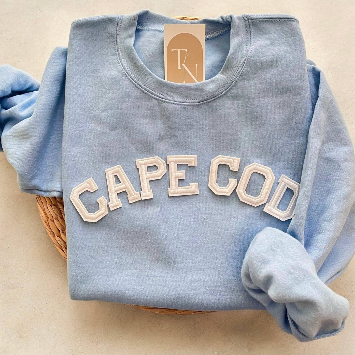 Cape Cod Crewneck Sweatshirt, Massachusetts Sweatshirt