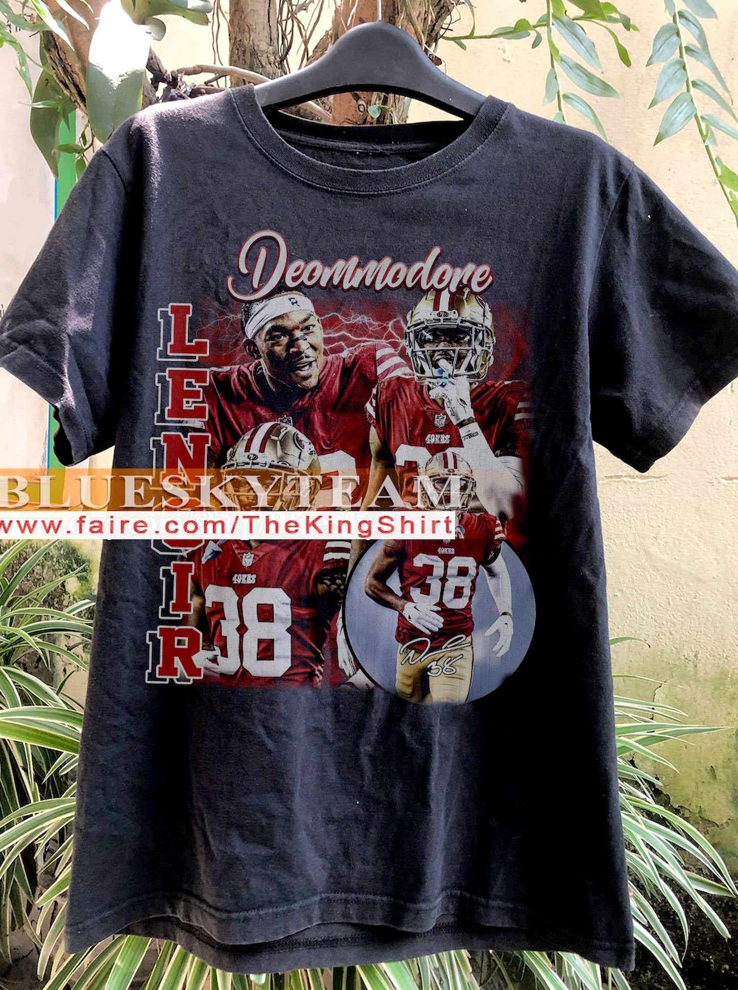 Vintage 90s Deommodore Lenoir T-Shirt Retro Football Tee
