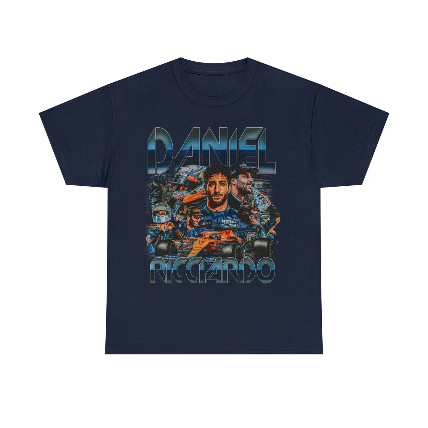 Daniel Ricciardo Vintage T-Shirt Retro 90's Graphic Tee