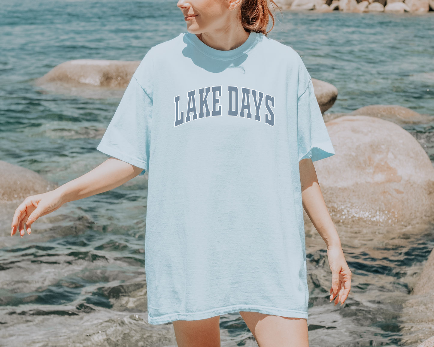 Lake Days, Summer Apparel, Lake Shirt