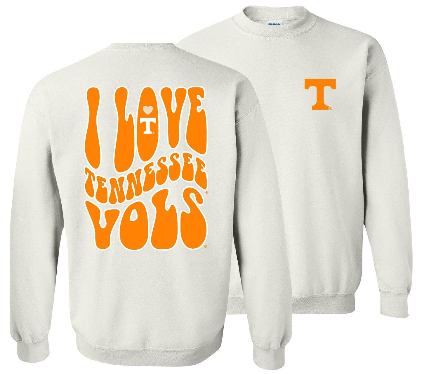 Tn Love Team Sweatshirt-White