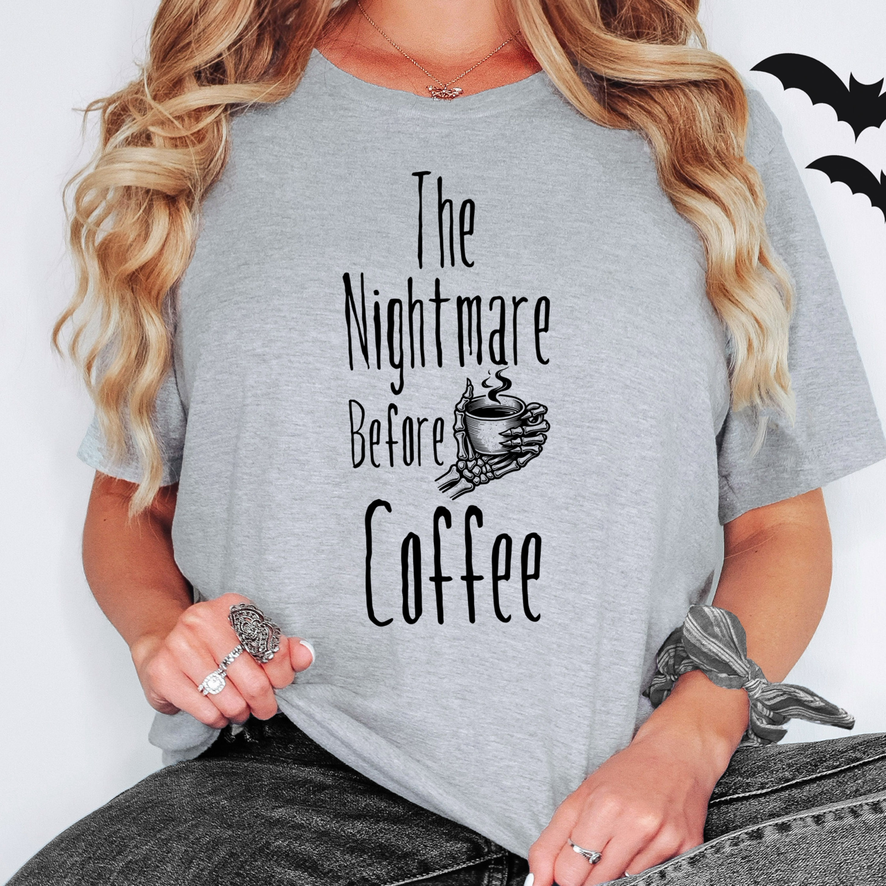 The Nightmare Before Coffee T-Shirt