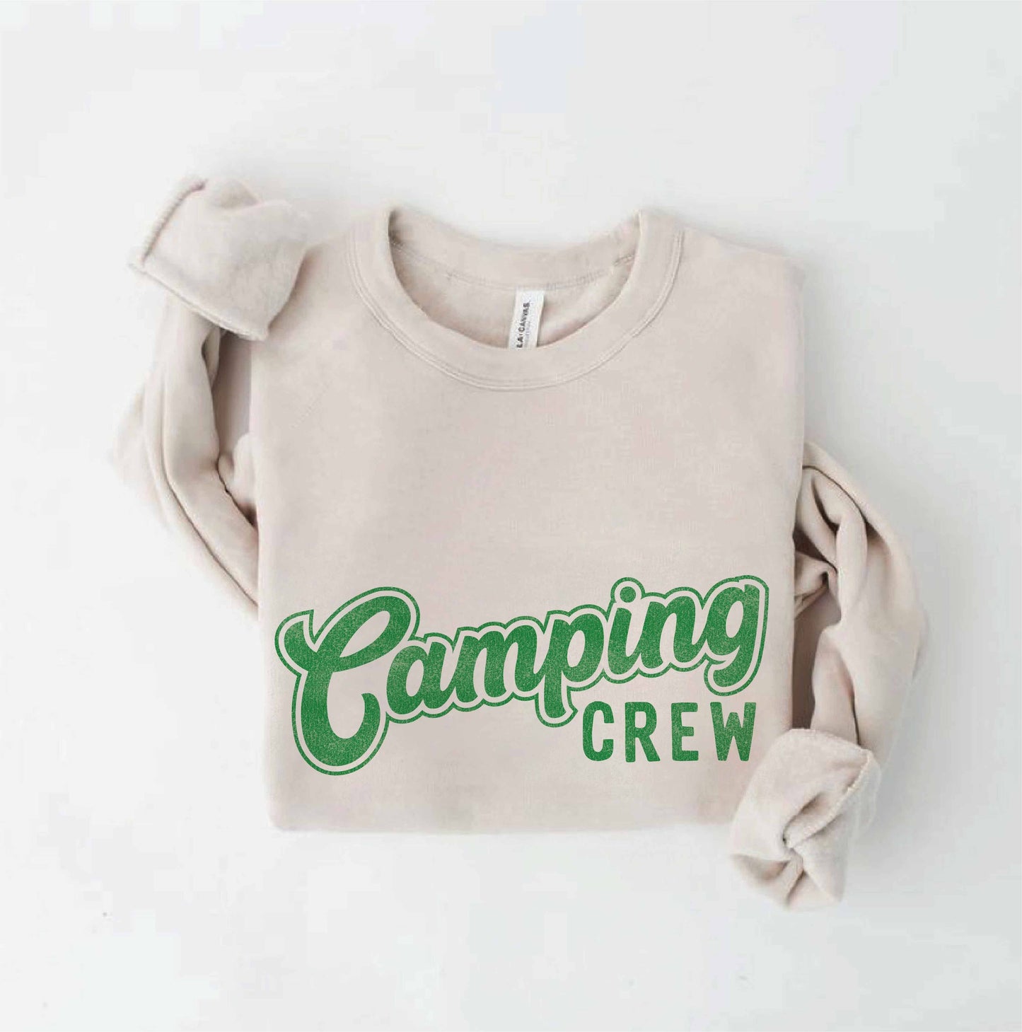 Camping Crew Graphic Sweatshirt