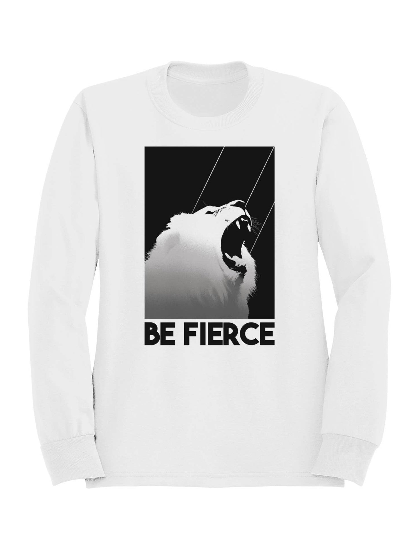 Fierce Lion Roar Motivation Women's Sweatshirt