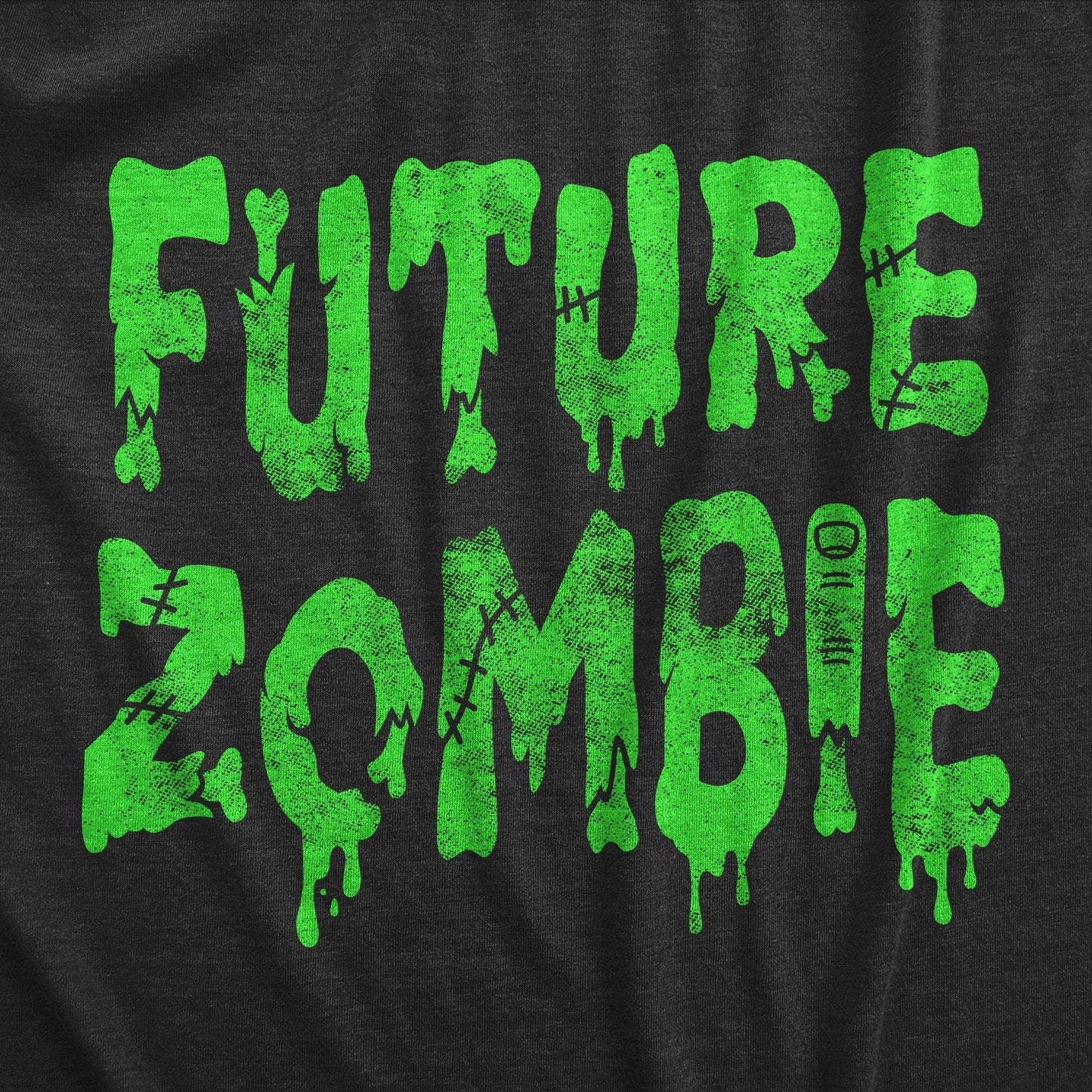 Future Zombie Men's Tshirt Zombie Graphic Tee Western T