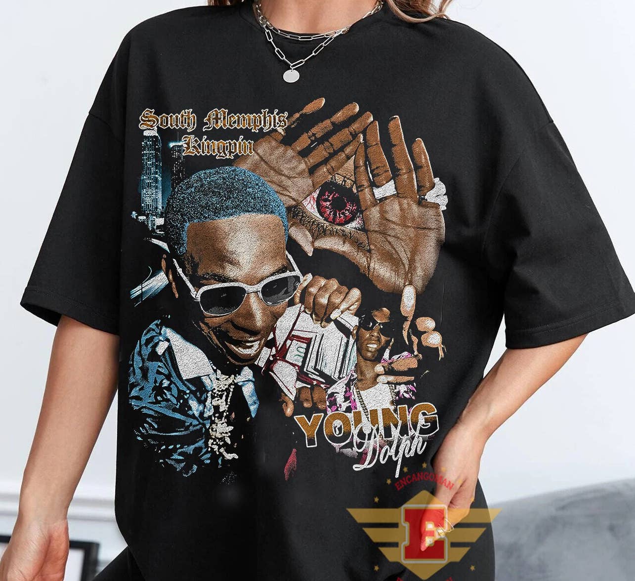 Young Dolph Limited Edition King of Memphis Vintage Tee