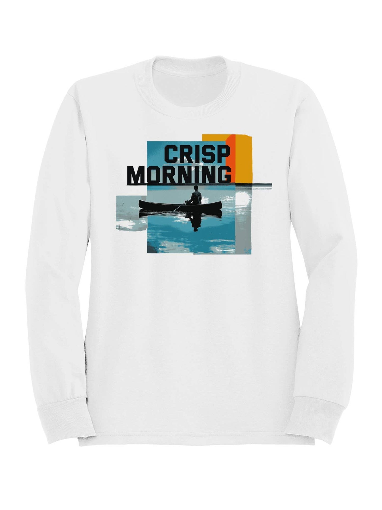 Crisp Morning Canoe Adventure Women's Sweatshirt