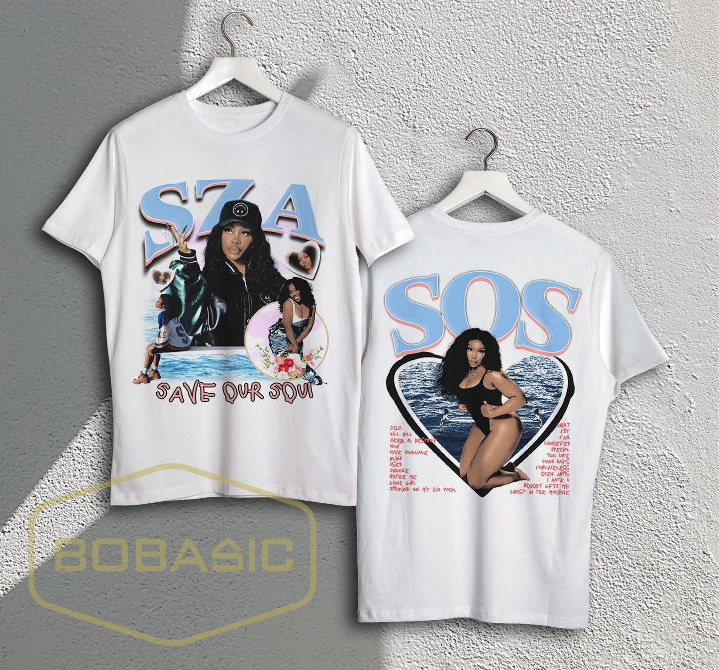 Sza Save Our Soul Tour Rap Hip Hop Vintage Retro T-Shirt