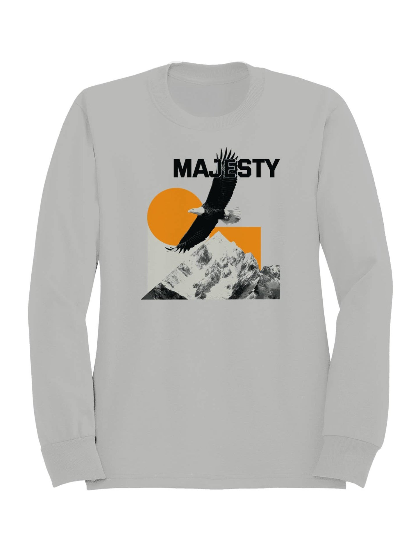 Majestic Eagle and Mountain Art Women's Sweatshirt