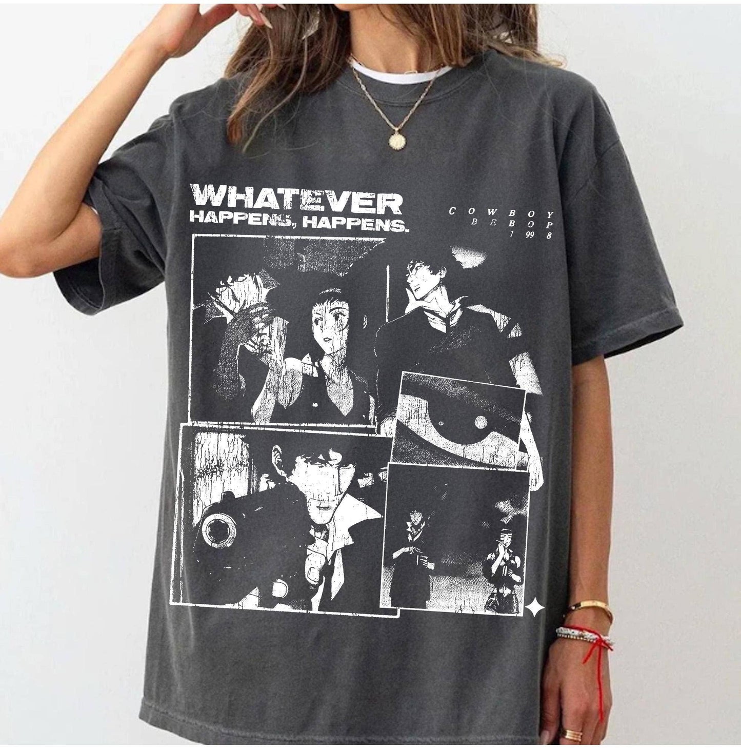 Vintage Cowboy Bebop Anime Graphic Shirt