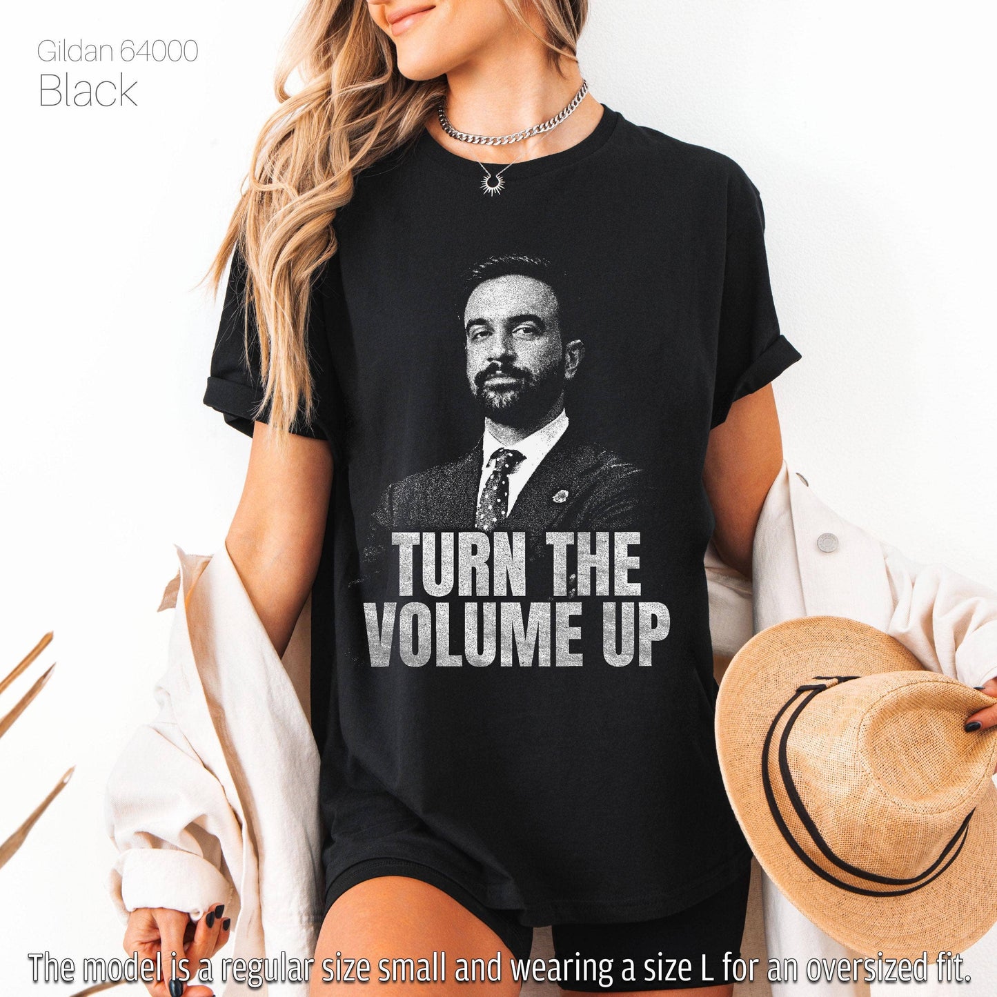 Volume Up Graphic Tee Shirt