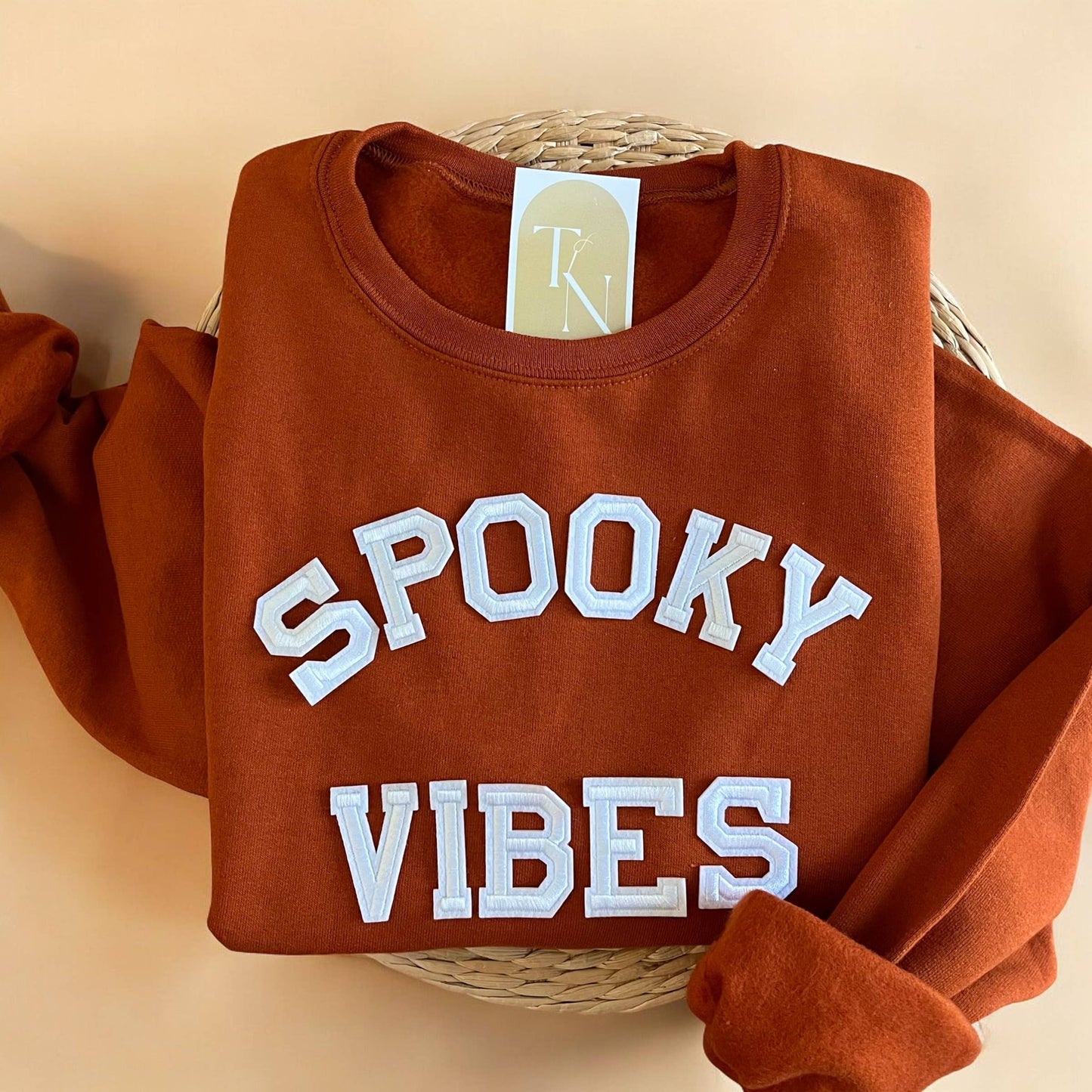 Spooky Vibes Sweatshirt, Halloween Spooky Season