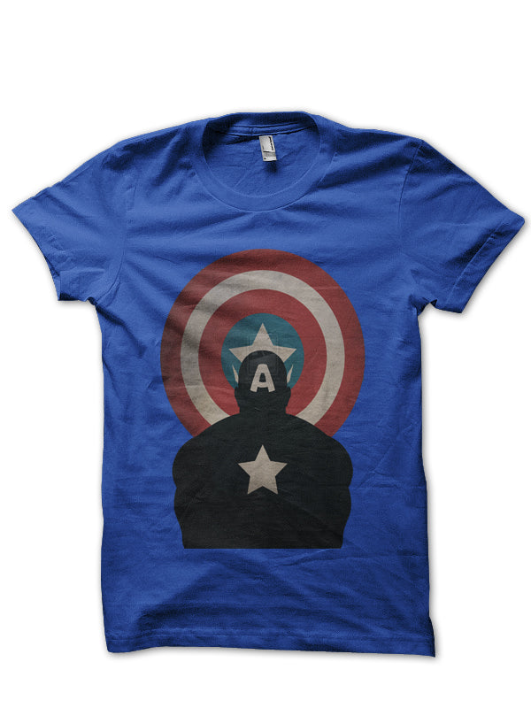 Captain America Blue Tee