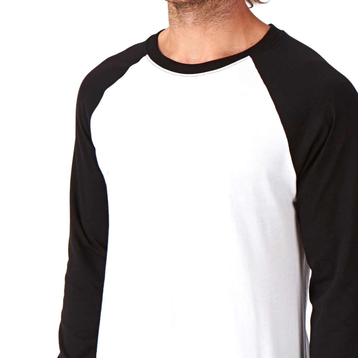‘Plain Baseball Raglan T-shirt