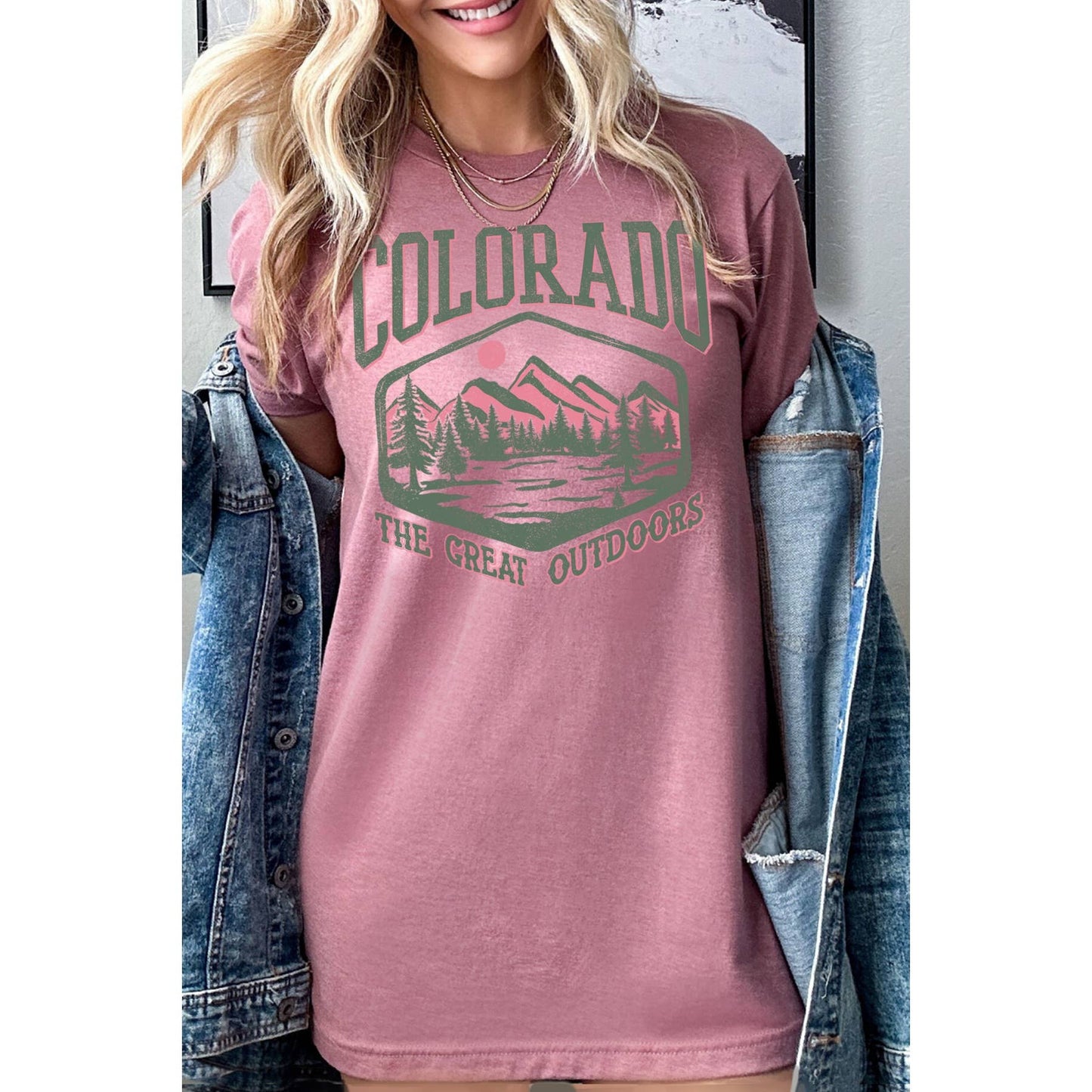 Colorado Relaxed Fit Women's Screen Printed T-Shirt