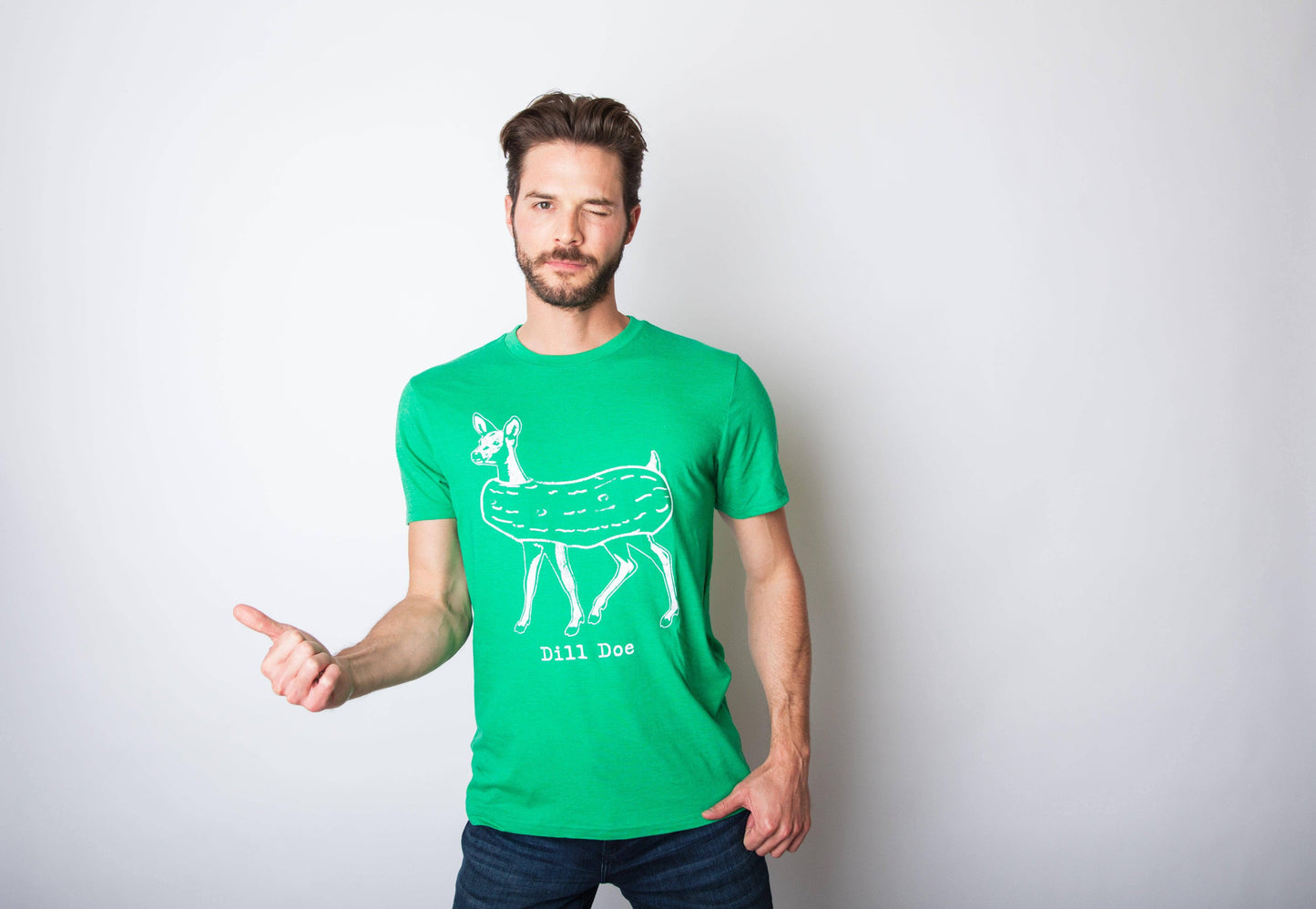 Dill Doe Mens Western Tee Funny Gift Novelty T Shirt Sex