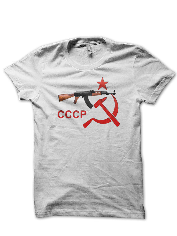 Cccp Star – ak47 Half Sleeve T-Shirt