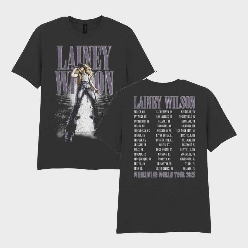Whirlwind World Tour 2025 T-Shirt
