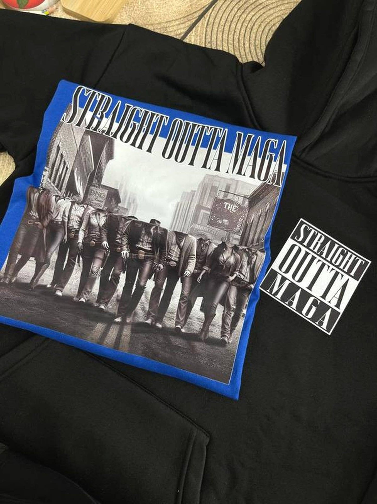 Straight Outta Maga Bothside Shirt Sweatshirt Hoodie Unisex